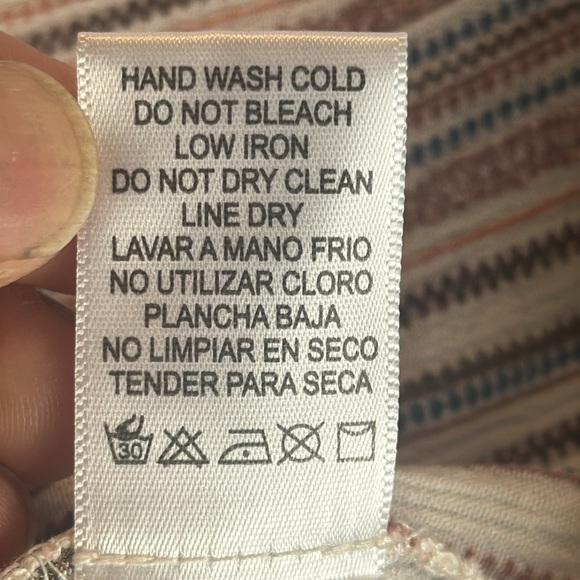 Be Cool Striped Tie-Front Crop Top - Picture 6 of 6